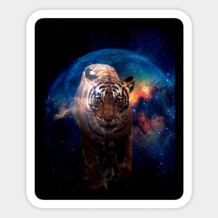 Tiger Power Animal Sticker